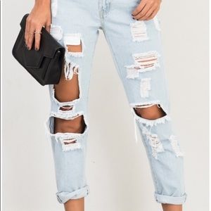 Showpo Hailey Ripped Jeans